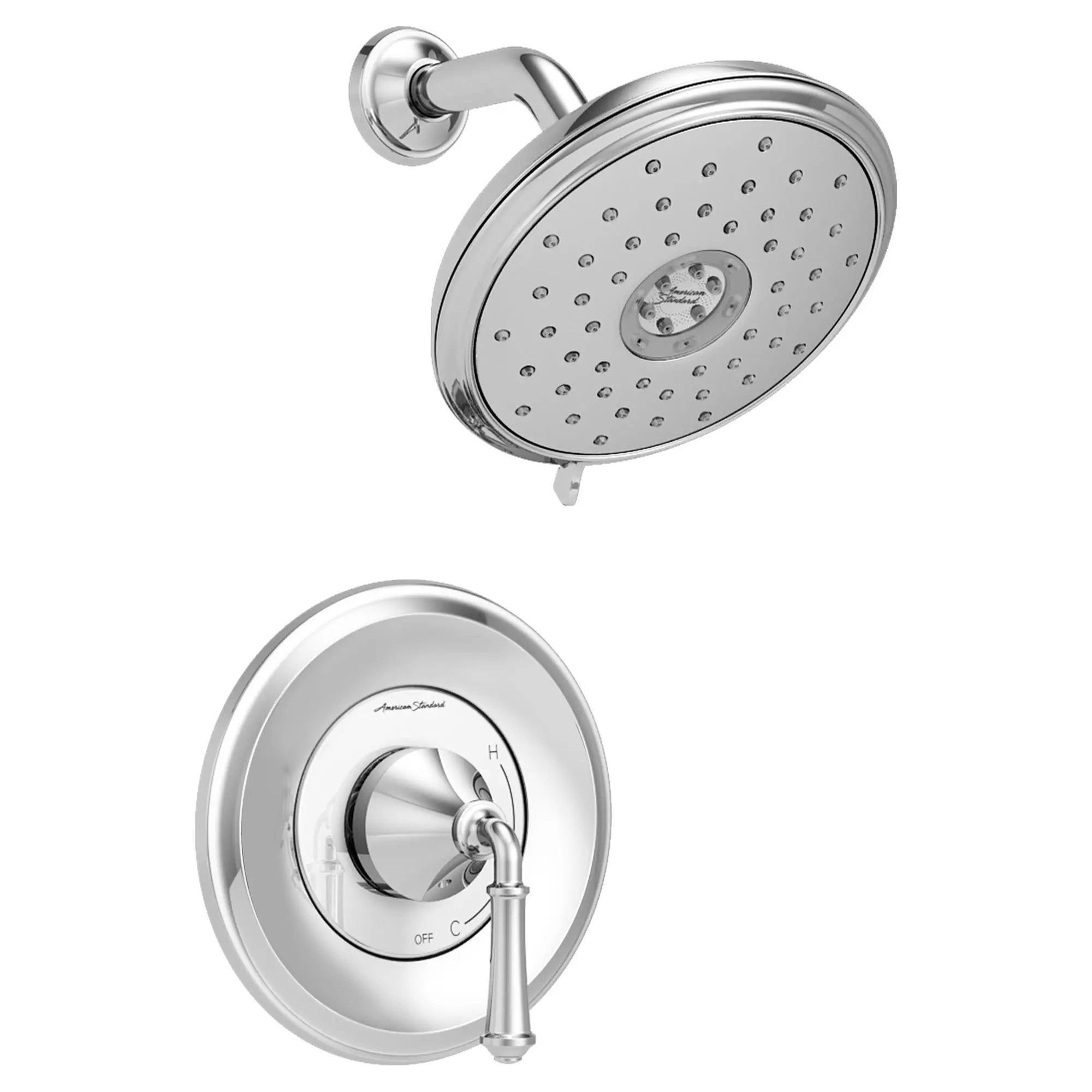 Delancey® 2.5 gpm/9.4 L/min Shower Trim Kit With 4-Function Showerhead and Lever Handle — thumbnail 3